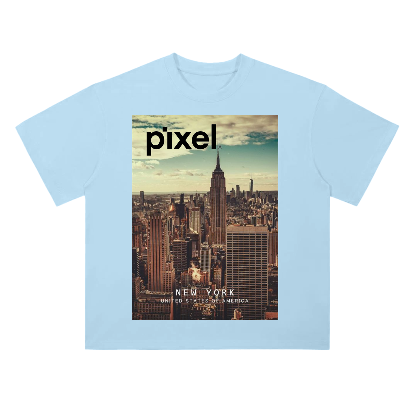 Heavyweight Drop Shoulder Cotton T-Shirt