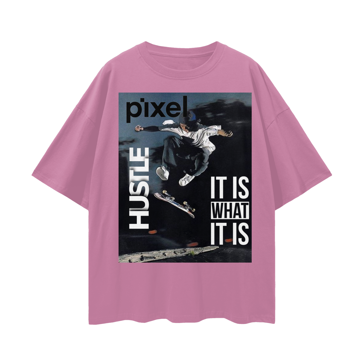 Oversize Deep Drop Shoulder Tee - 190 GSM