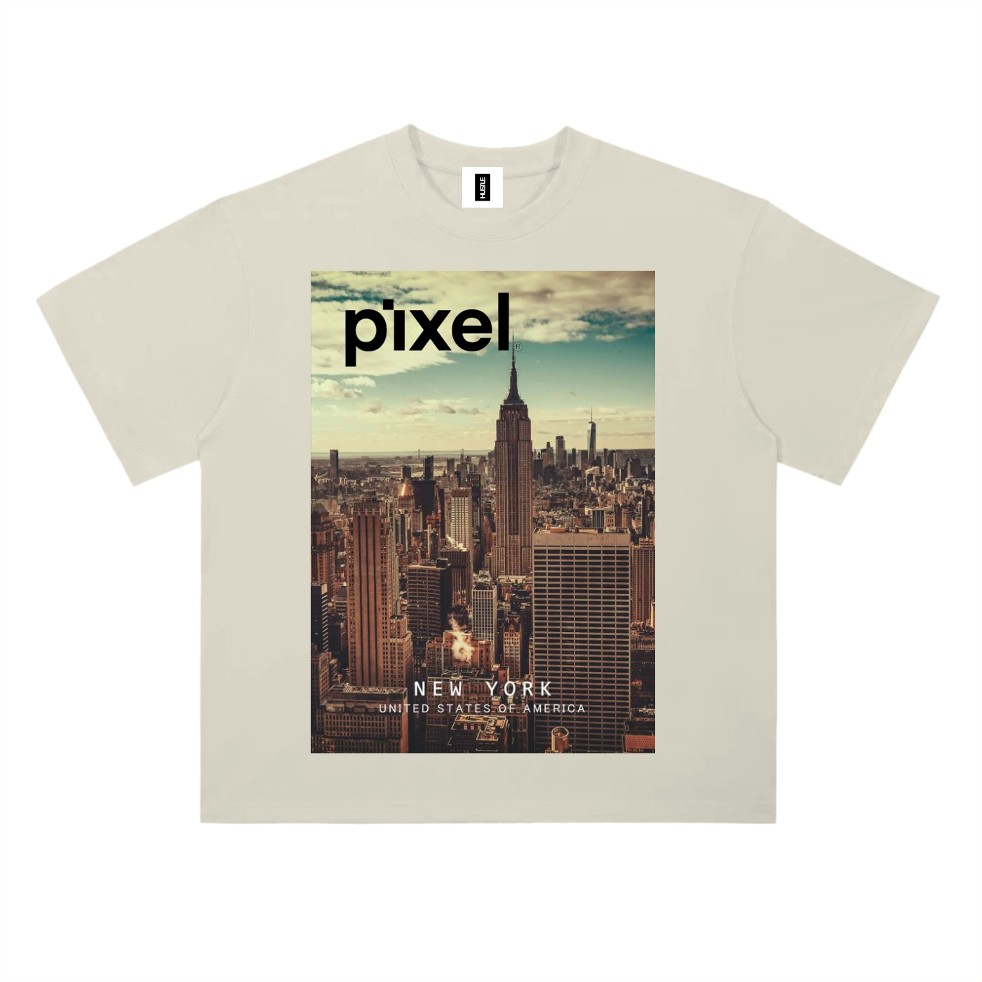 Heavyweight Drop Shoulder Cotton T-Shirt