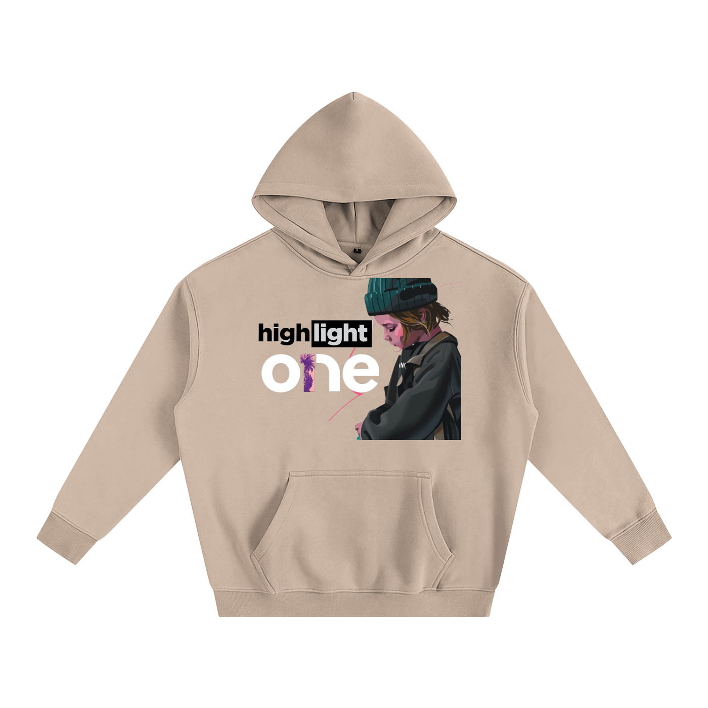 Oversize Fleeced Hoodie