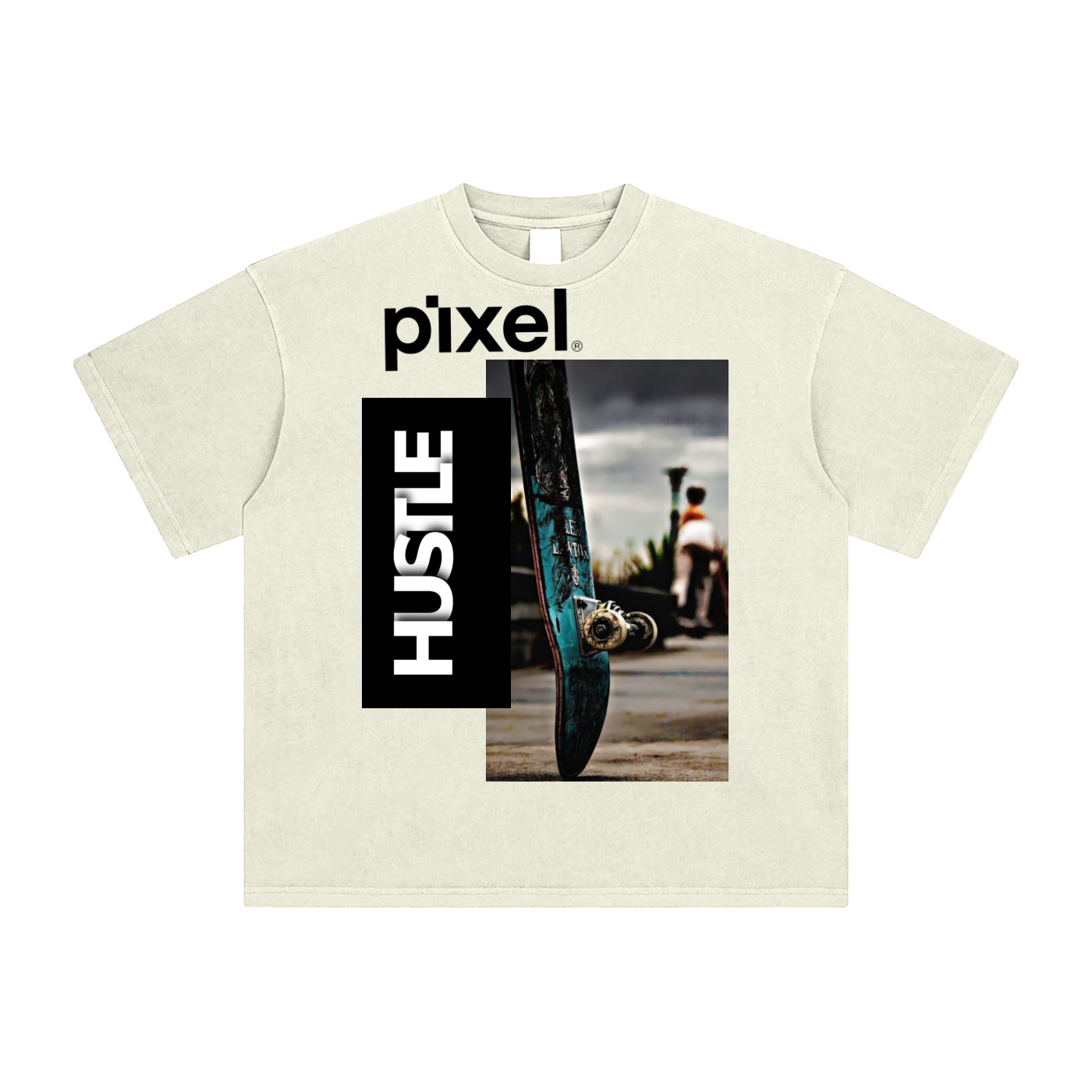 Enzyme Washed T-Shirt