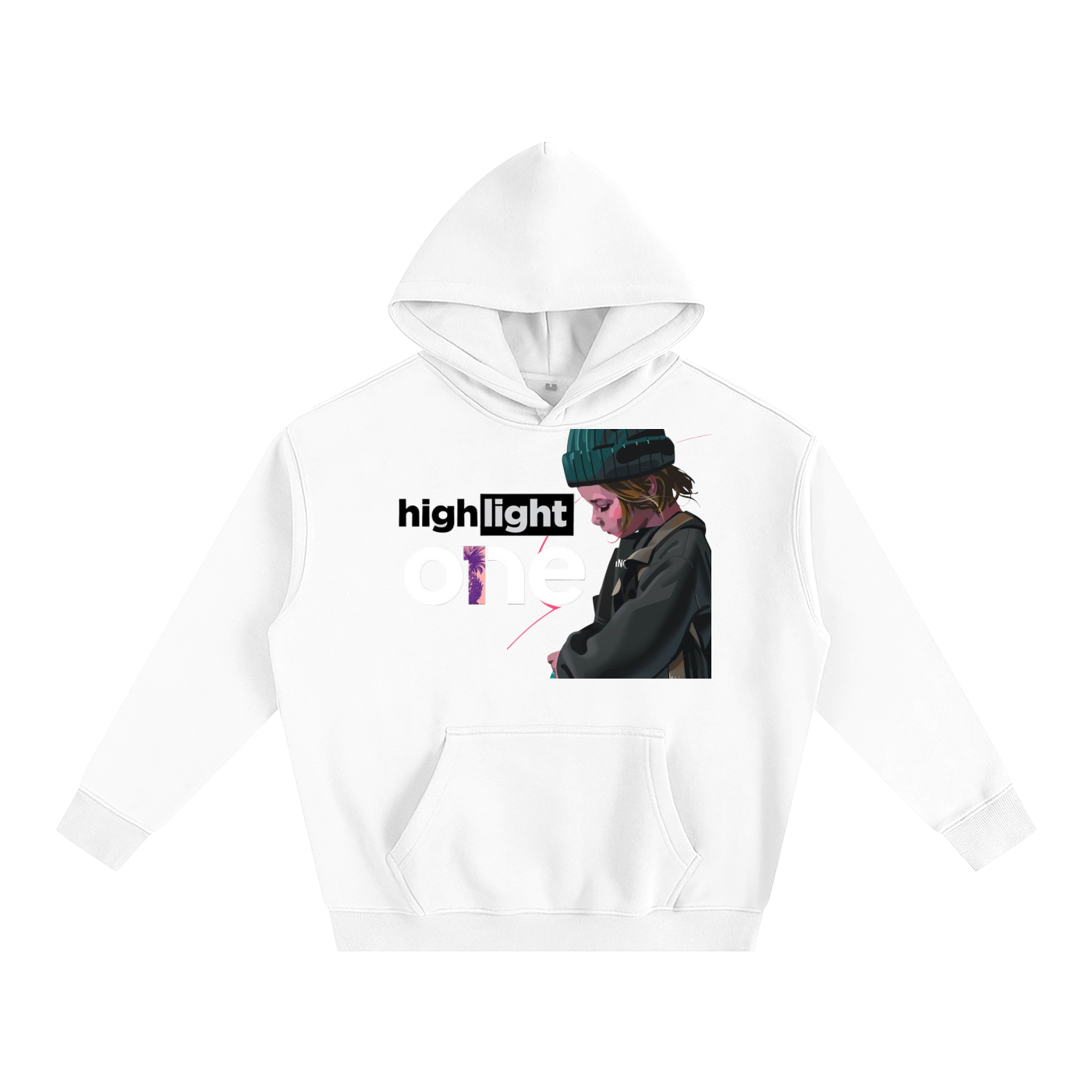 Oversize Fleeced Hoodie