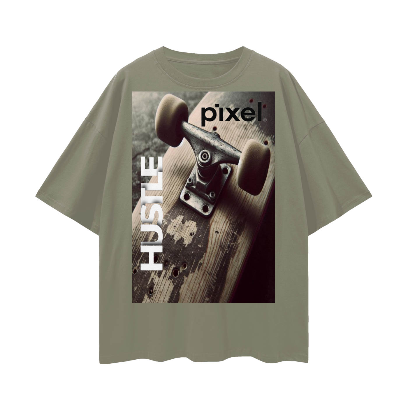 Streetwear Loose Drop Shoulder T-Shirt