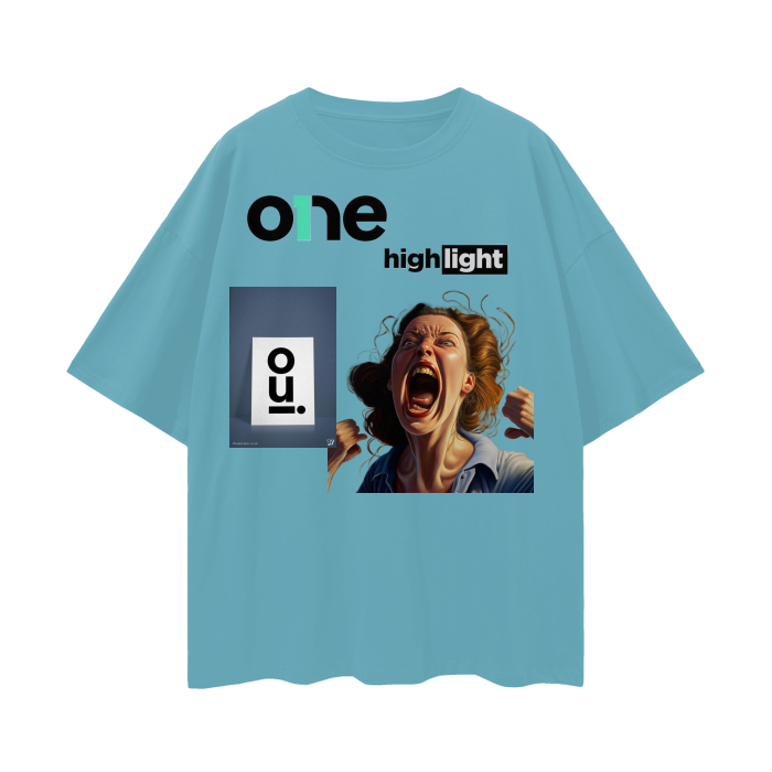 Oversize Deep Drop Shoulder Tee - 190 GSM
