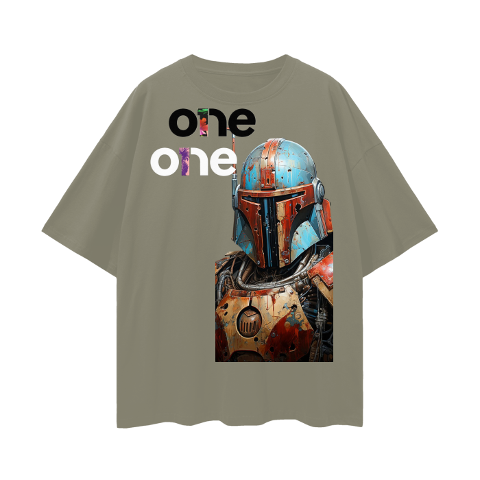 Oversize Deep Drop Shoulder Tee - 190 GSM