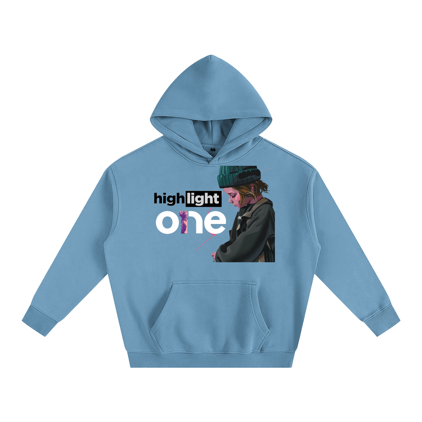 Oversize Fleeced Hoodie