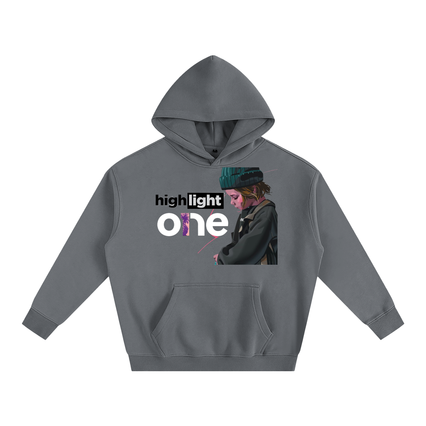 Oversize Fleeced Hoodie