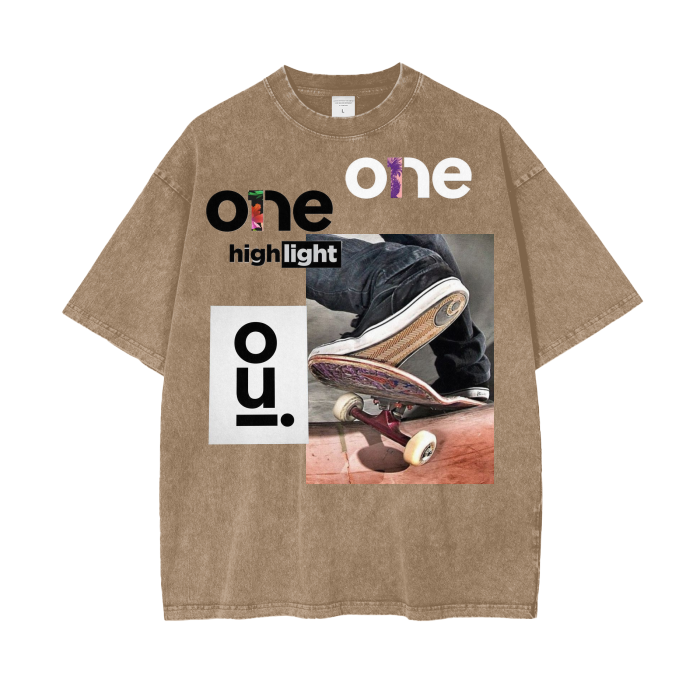 Oversize Snow Washed T-Shirt