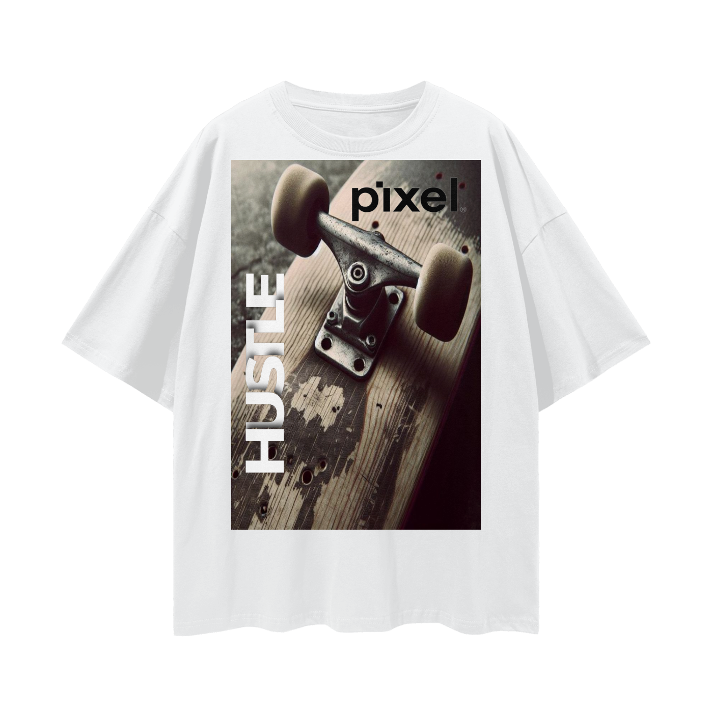Streetwear Loose Drop Shoulder T-Shirt