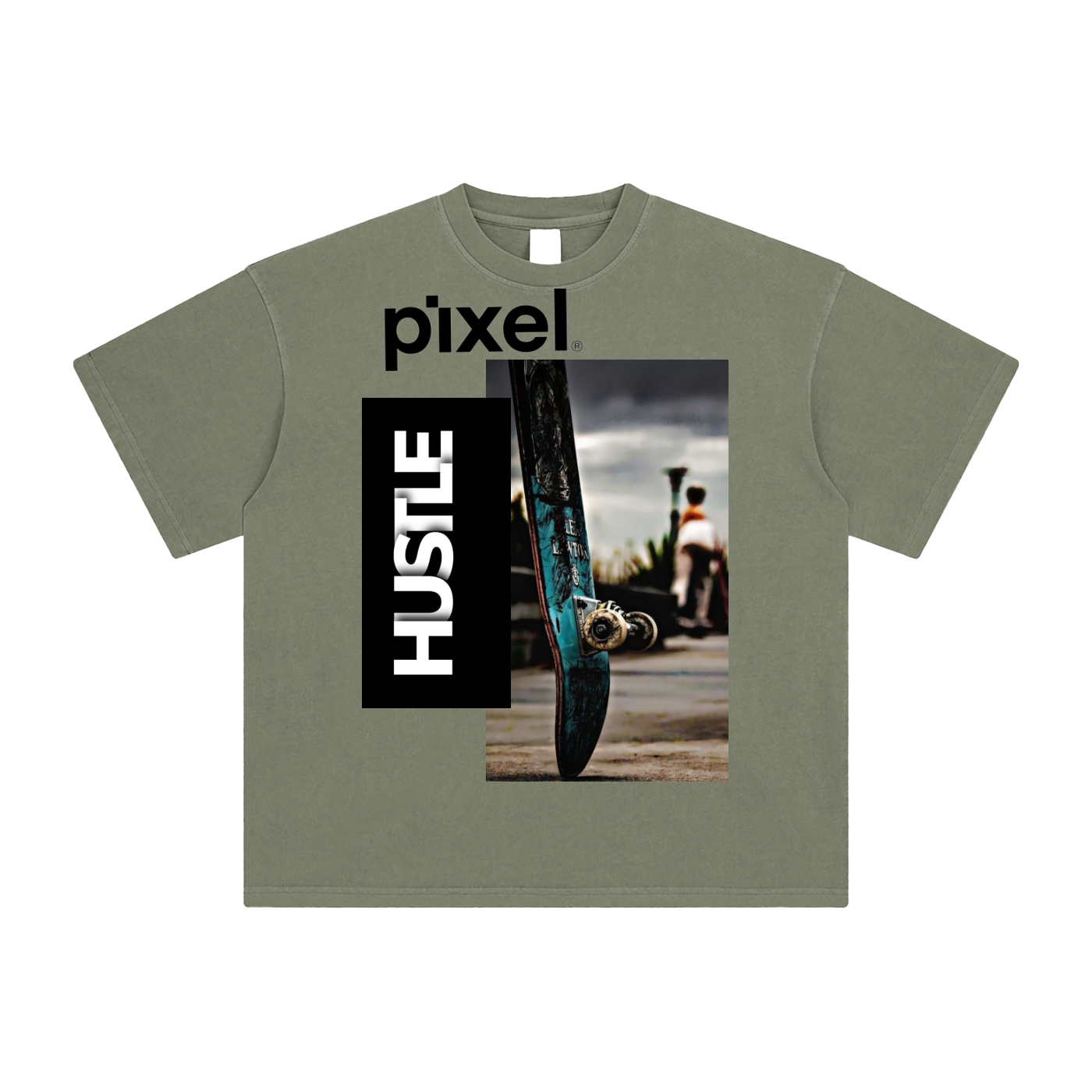 Enzyme Washed T-Shirt
