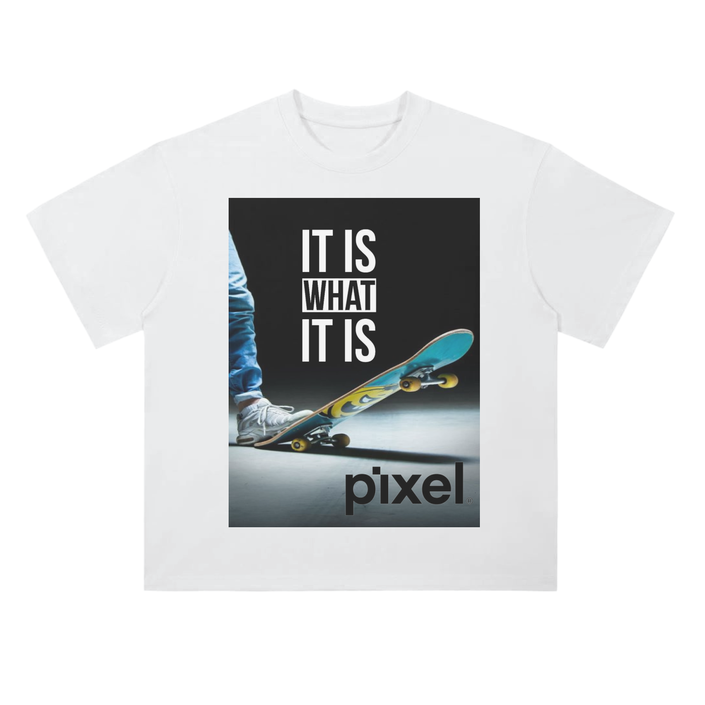 Drop Shoulder T-Shirt - 300 GSM