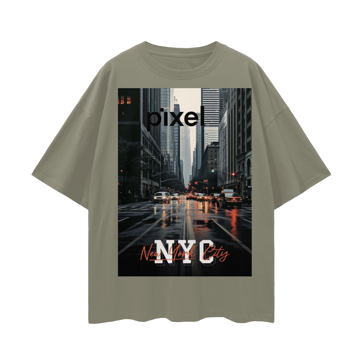 Streetwear Loose Drop Shoulder T-Shirt