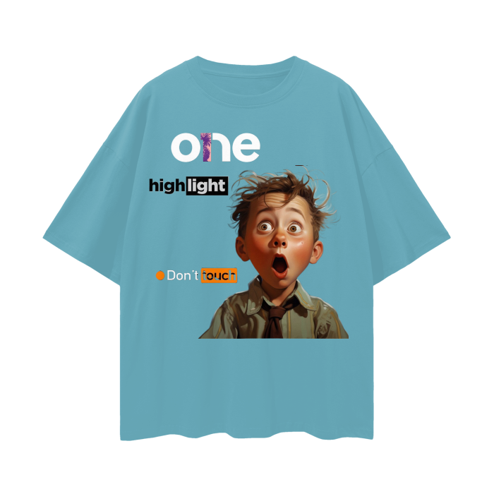 Oversize Deep Drop Shoulder Tee - 190 GSM