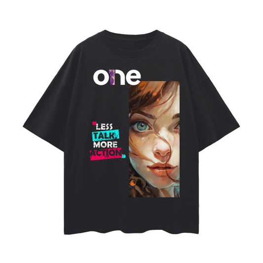 Oversize Deep Drop Shoulder Tee - 190 GSM