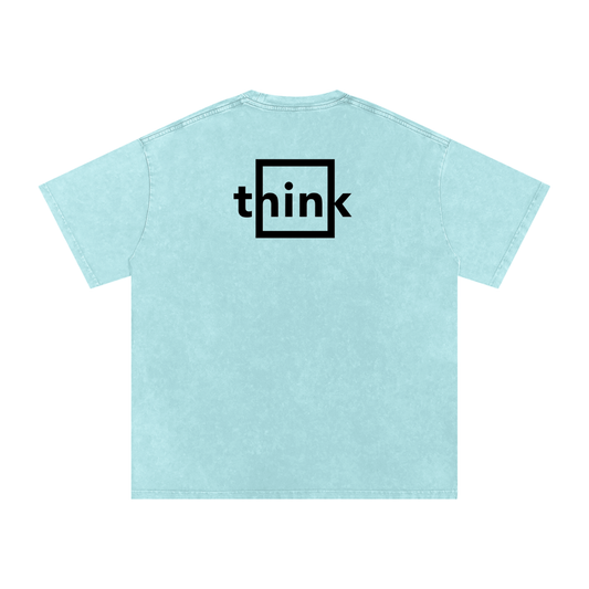 Acid Wash Oversize T-Shirt - 250 GSM