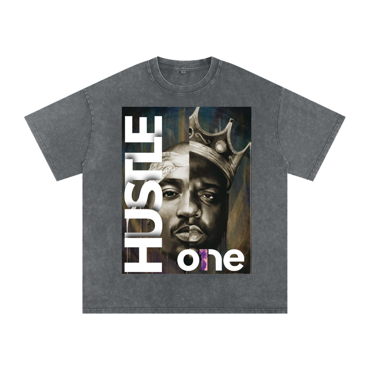 Acid Wash Oversize T-Shirt - 250 GSM