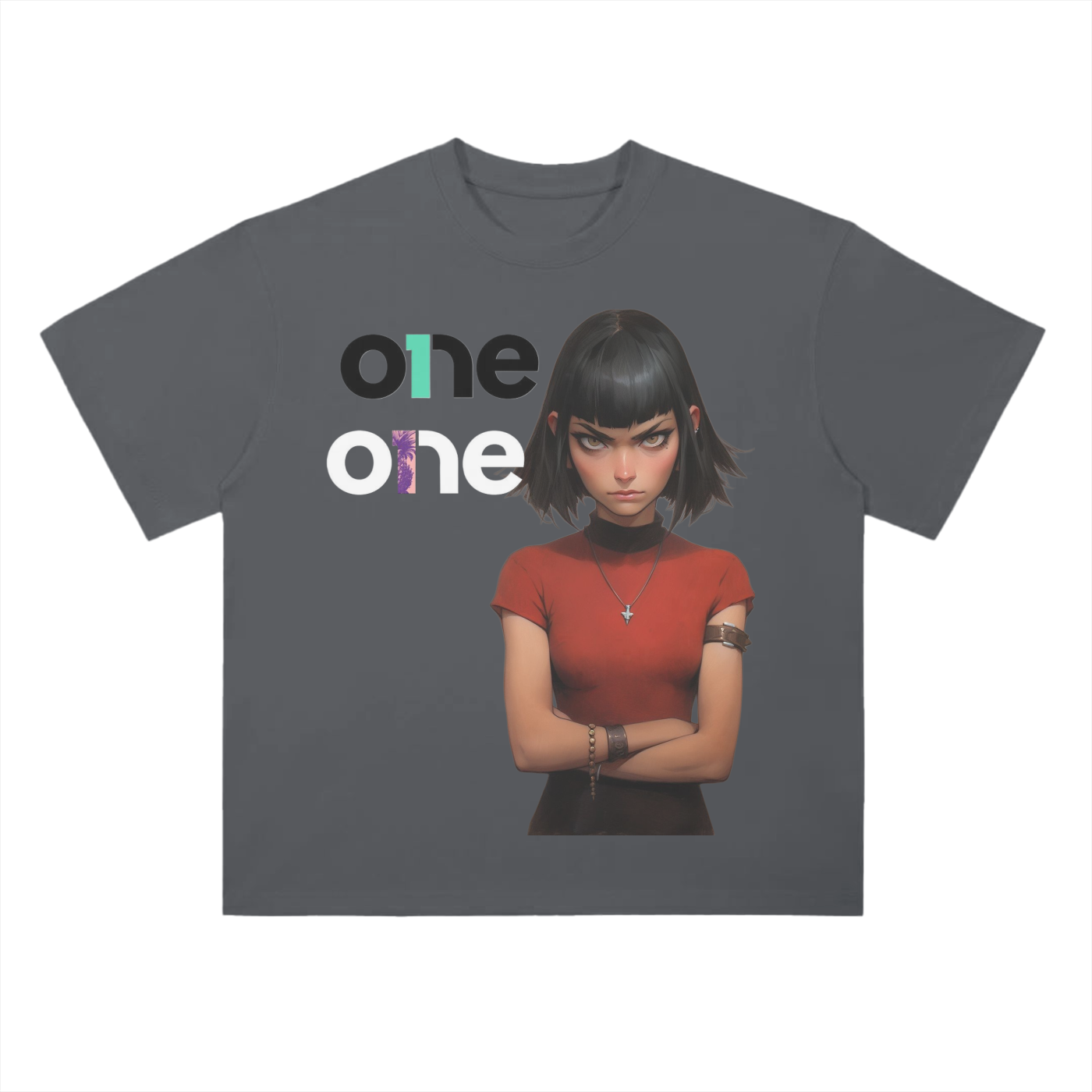 Drop Shoulder T-Shirt - 300 GSM