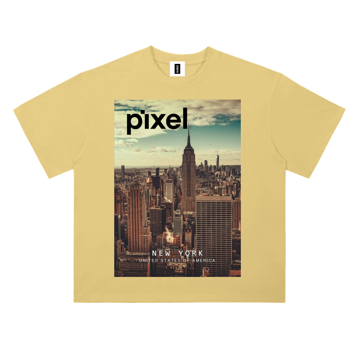 Heavyweight Drop Shoulder Cotton T-Shirt