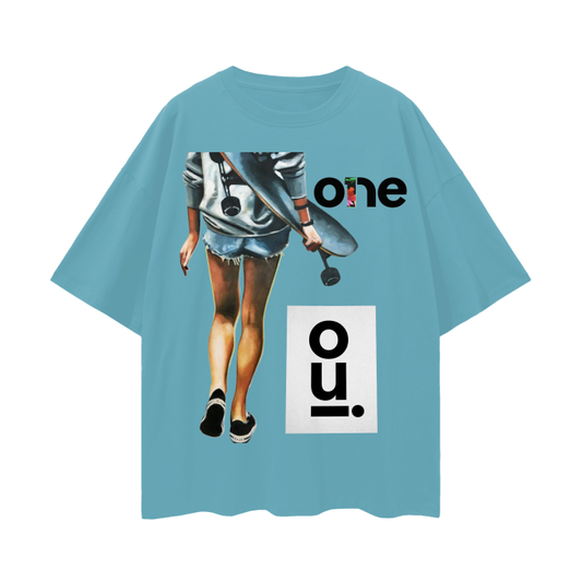 Oversize Deep Drop Shoulder Tee - 190 GSM