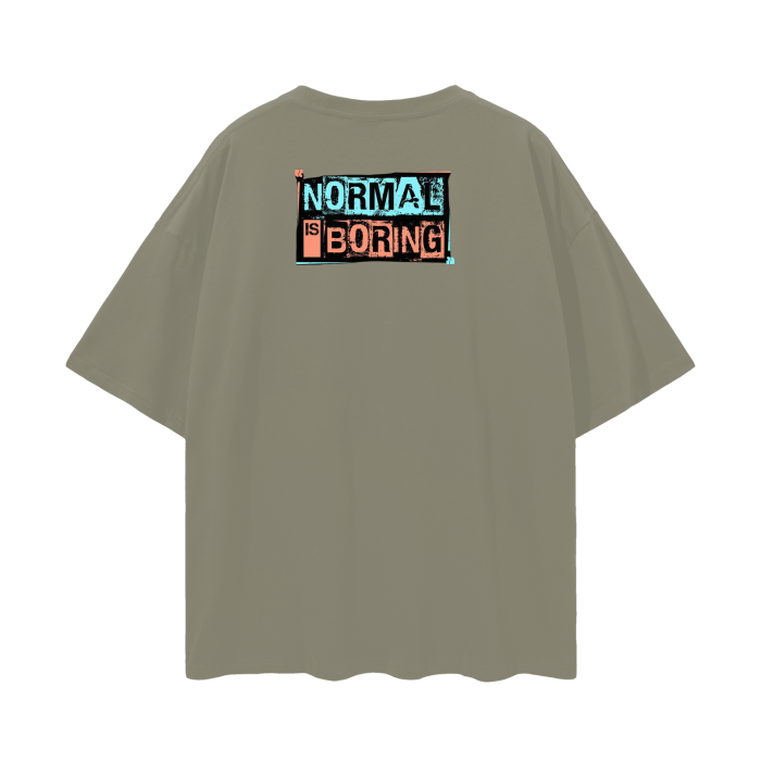 Oversize Deep Drop Shoulder Tee - 190 GSM