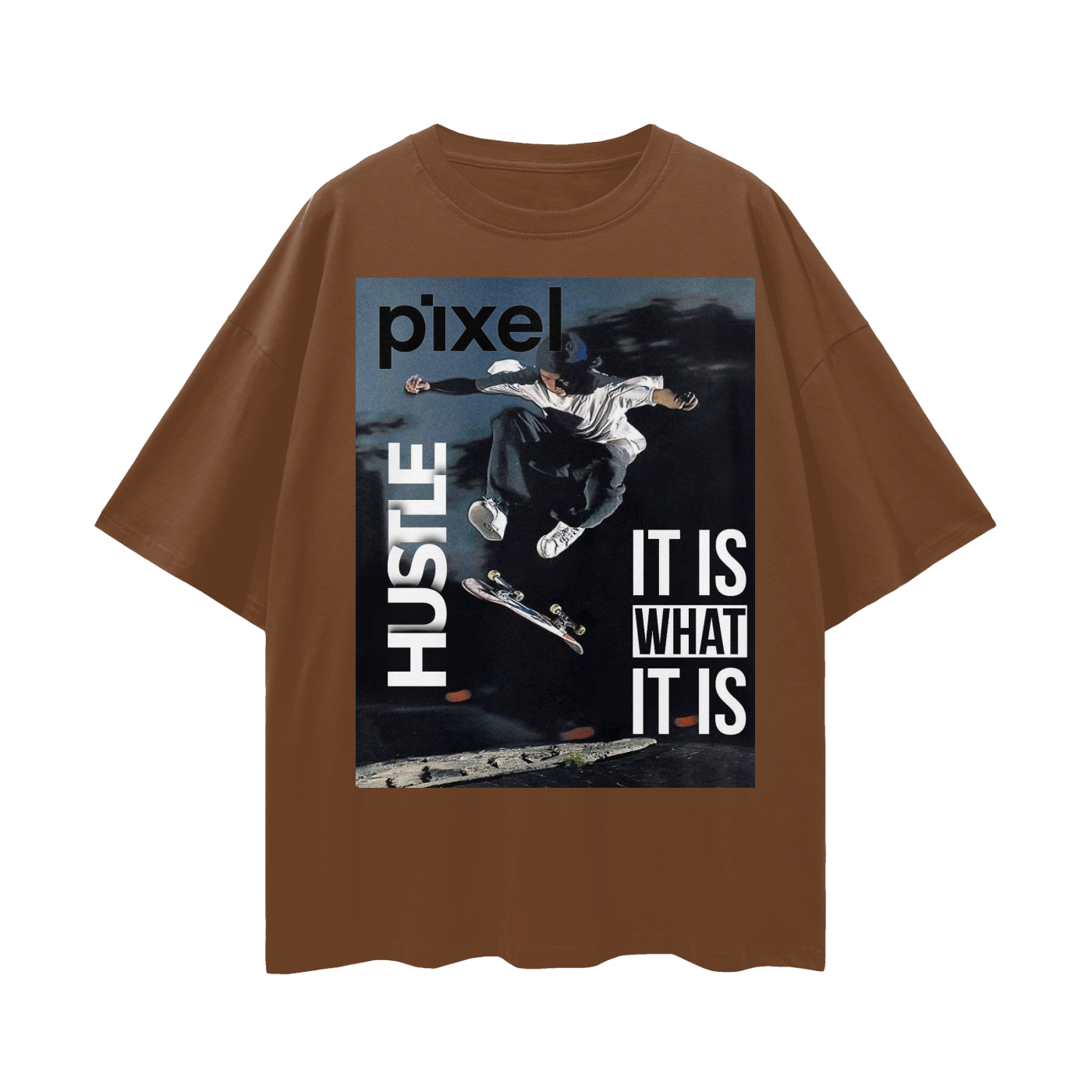 Oversize Deep Drop Shoulder Tee - 190 GSM