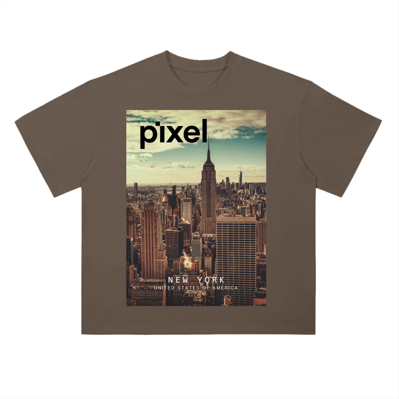 Heavyweight Drop Shoulder Cotton T-Shirt