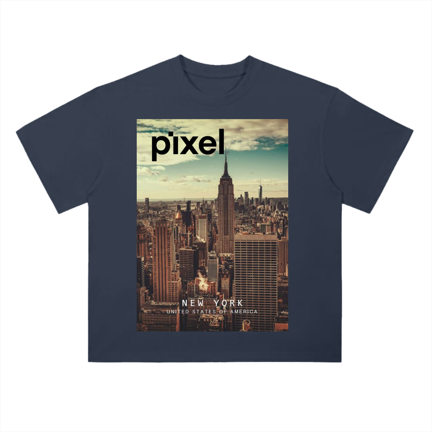 Heavyweight Drop Shoulder Cotton T-Shirt