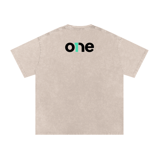 Acid Wash Oversize T-Shirt - 250 GSM