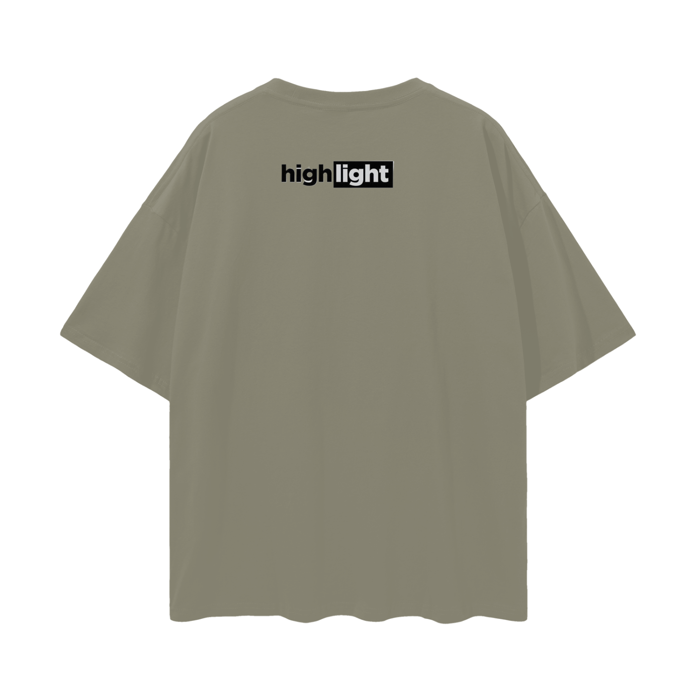 Oversize Deep Drop Shoulder Tee - 190 GSM