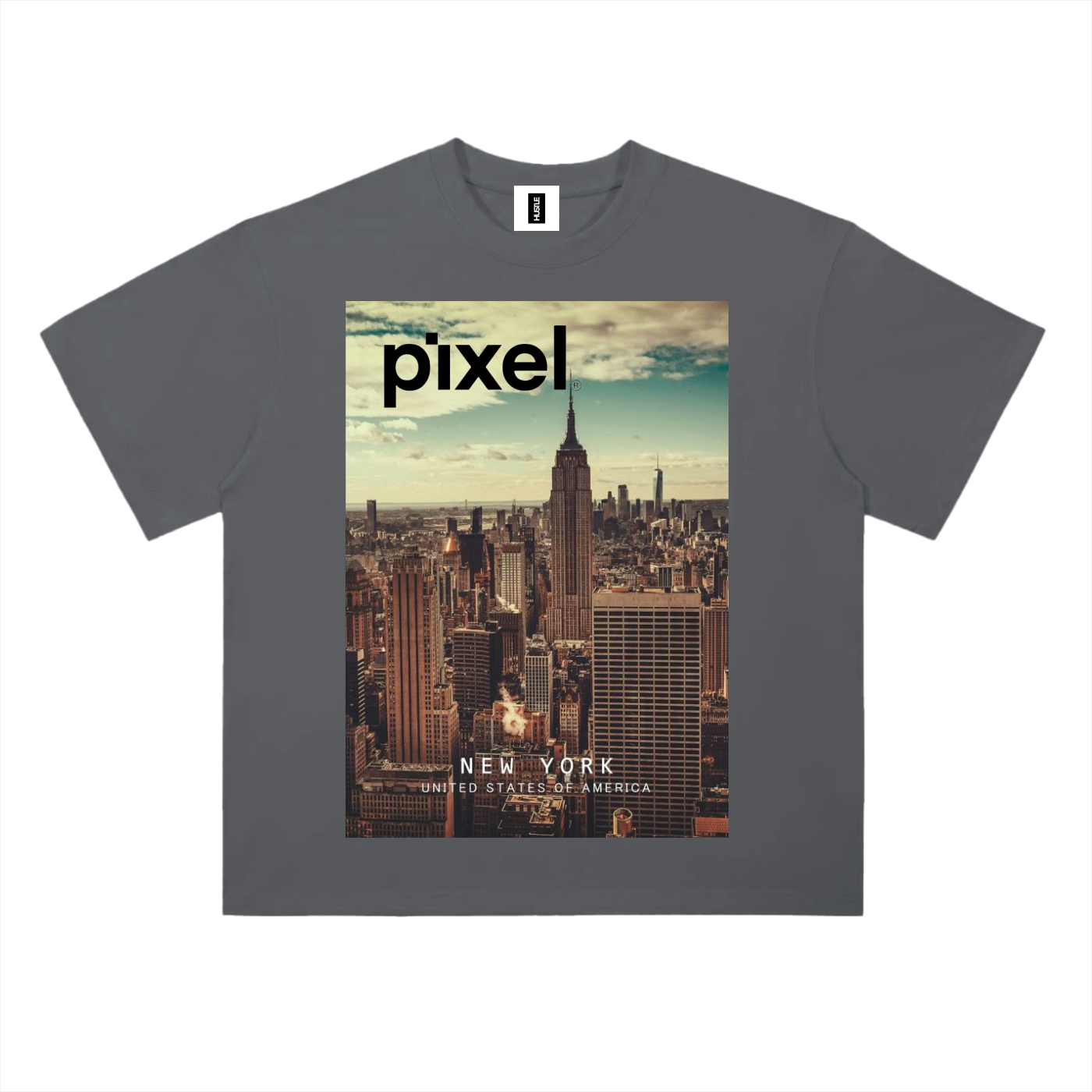 Heavyweight Drop Shoulder Cotton T-Shirt
