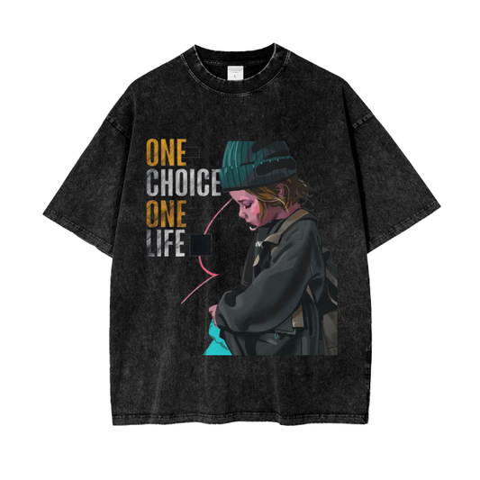 Oversize Snow Washed T-Shirt