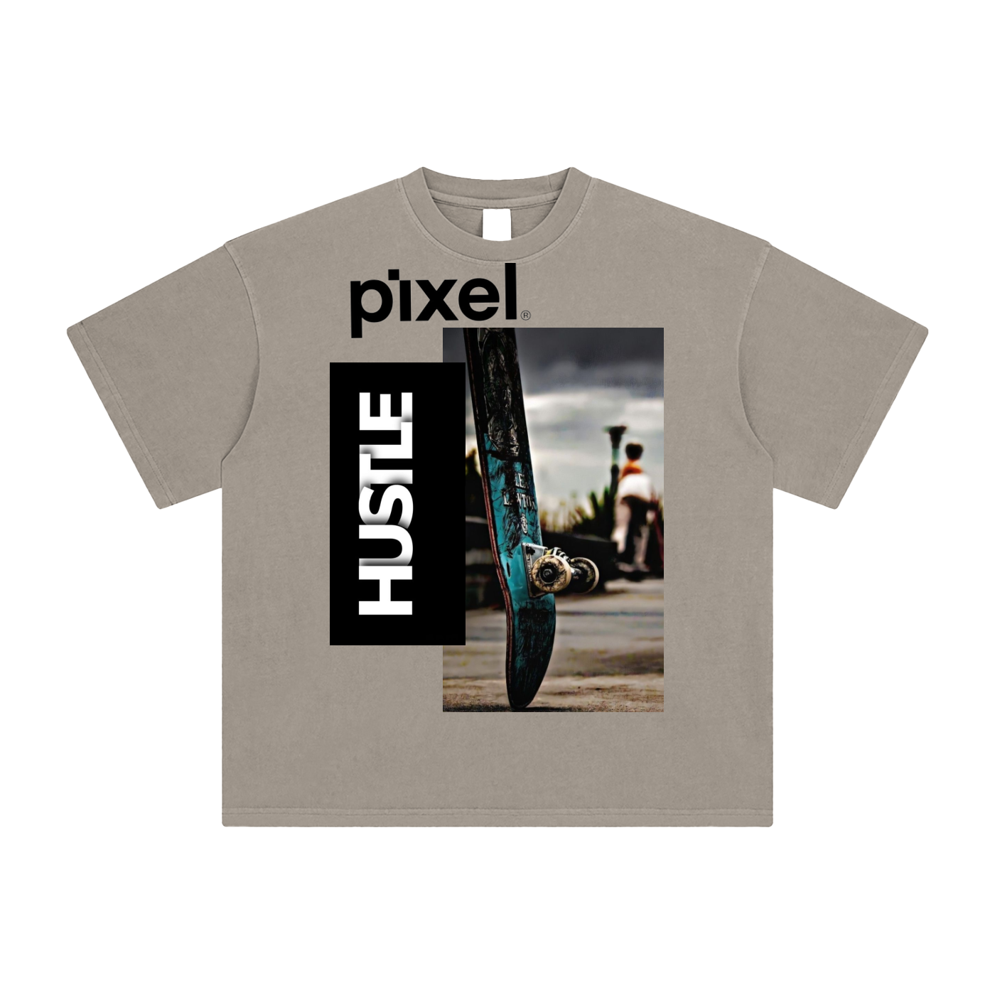 Enzyme Washed T-Shirt