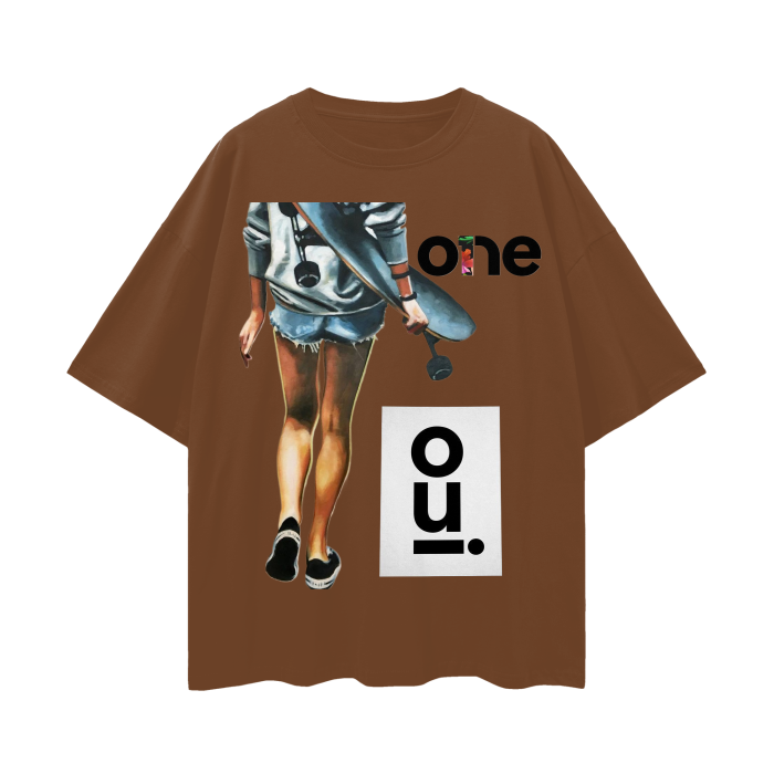 Oversize Deep Drop Shoulder Tee - 190 GSM