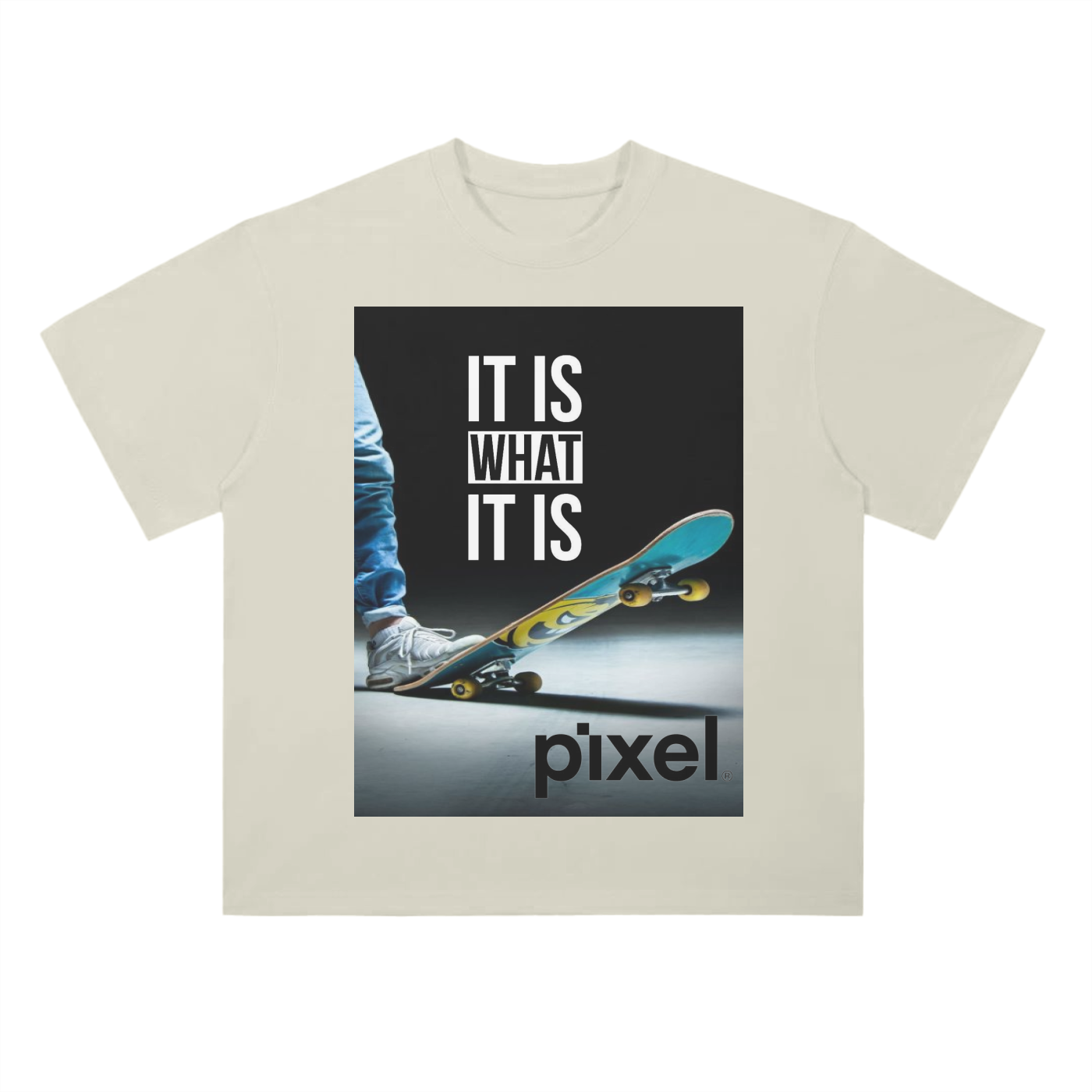 Drop Shoulder T-Shirt - 300 GSM