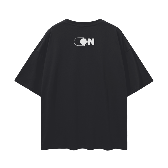 Oversize Deep Drop Shoulder Tee - 190 GSM