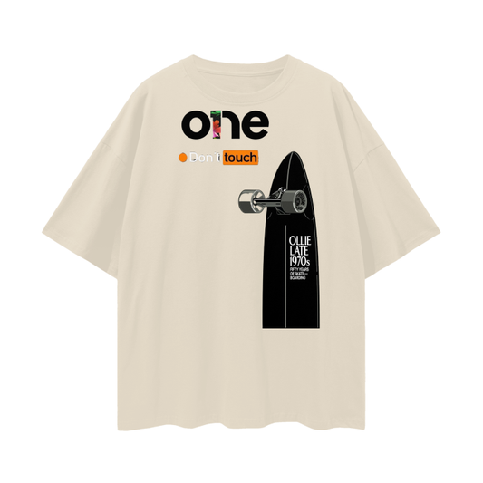 Oversize Deep Drop Shoulder Tee - 190 GSM