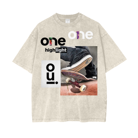 Oversize Snow Washed T-Shirt