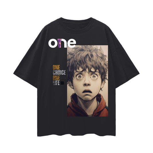 Oversize Deep Drop Shoulder Tee - 190 GSM