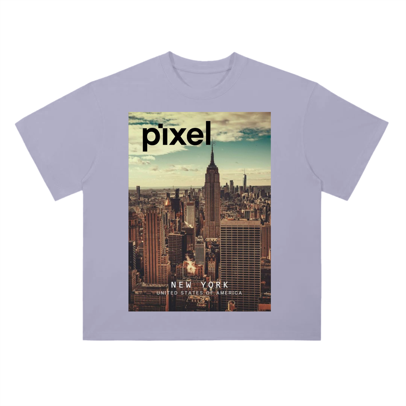 Heavyweight Drop Shoulder Cotton T-Shirt