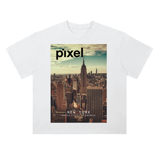 Heavyweight Drop Shoulder Cotton T-Shirt