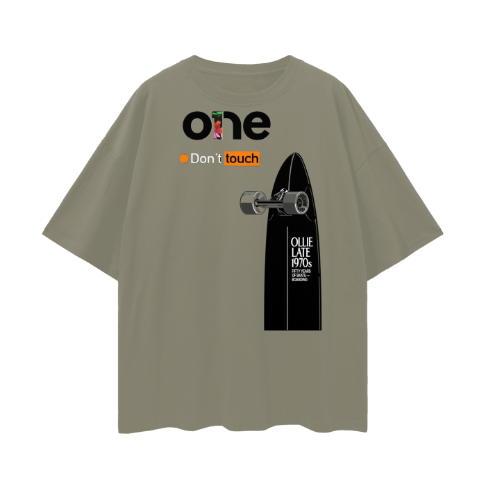 Oversize Deep Drop Shoulder Tee - 190 GSM