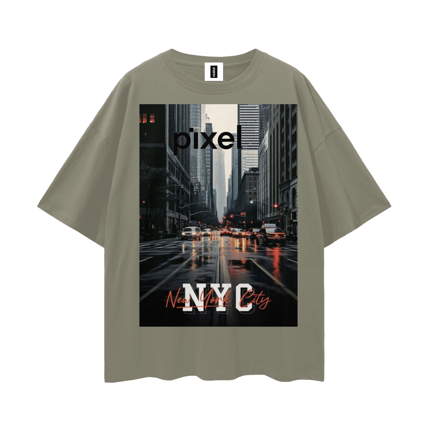 Streetwear Loose Drop Shoulder T-Shirt