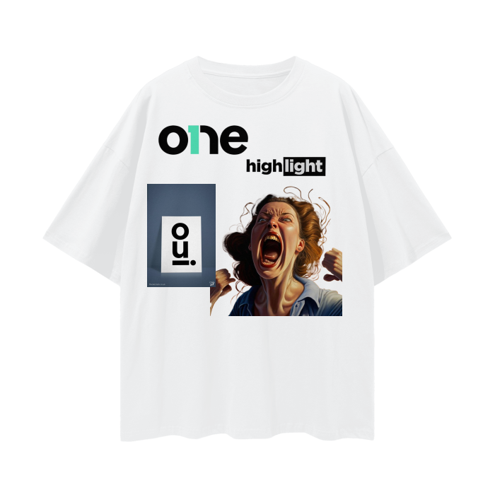 Oversize Deep Drop Shoulder Tee - 190 GSM