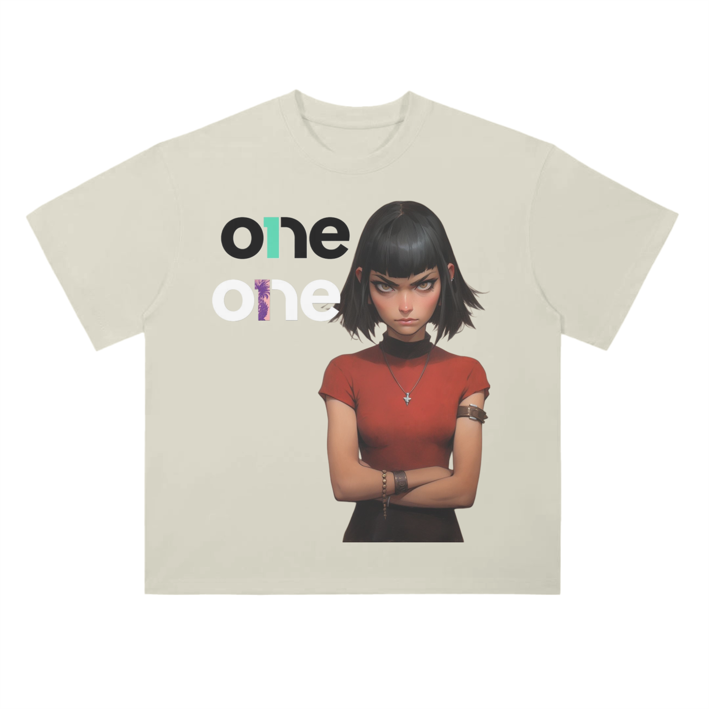 Drop Shoulder T-Shirt - 300 GSM