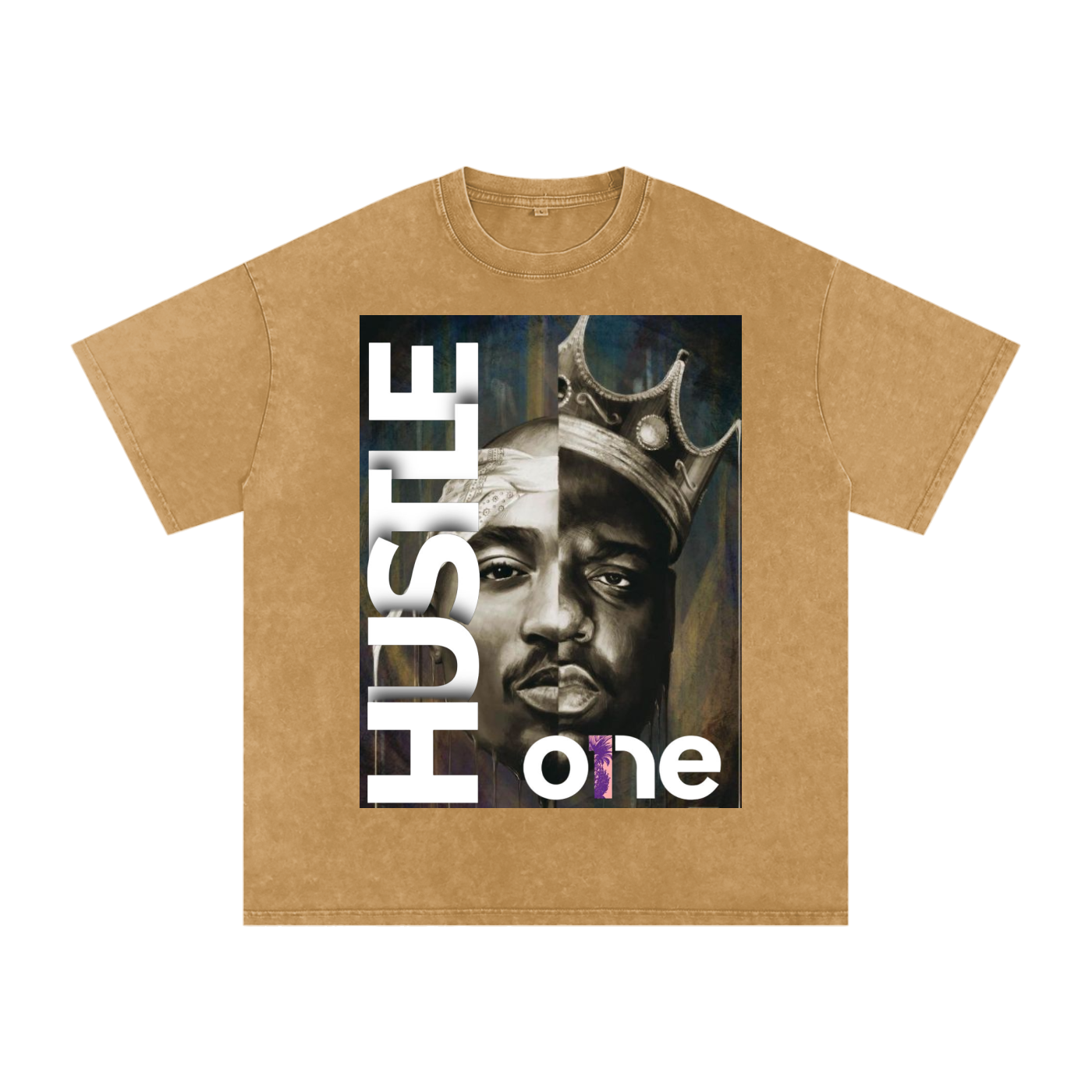 Acid Wash Oversize T-Shirt - 250 GSM