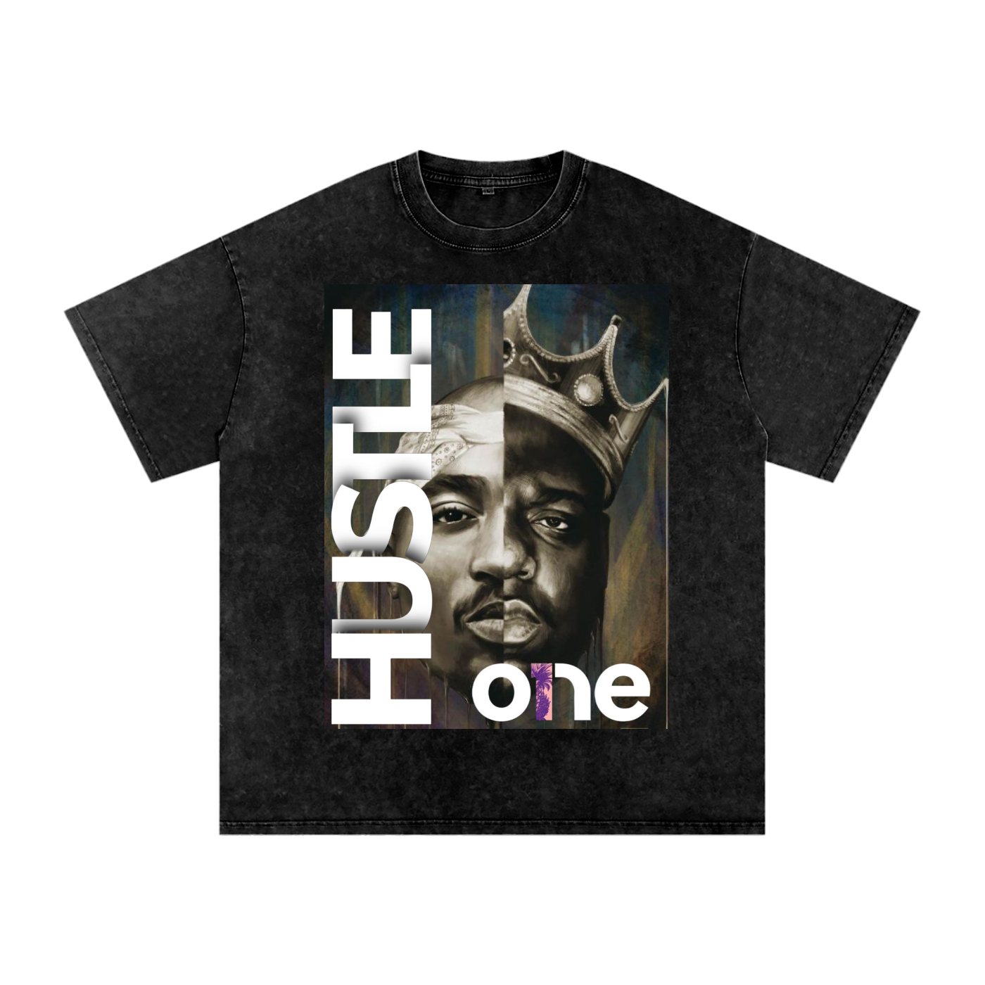 Acid Wash Oversize T-Shirt - 250 GSM