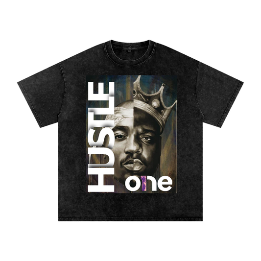 Acid Wash Oversize T-Shirt - 250 GSM