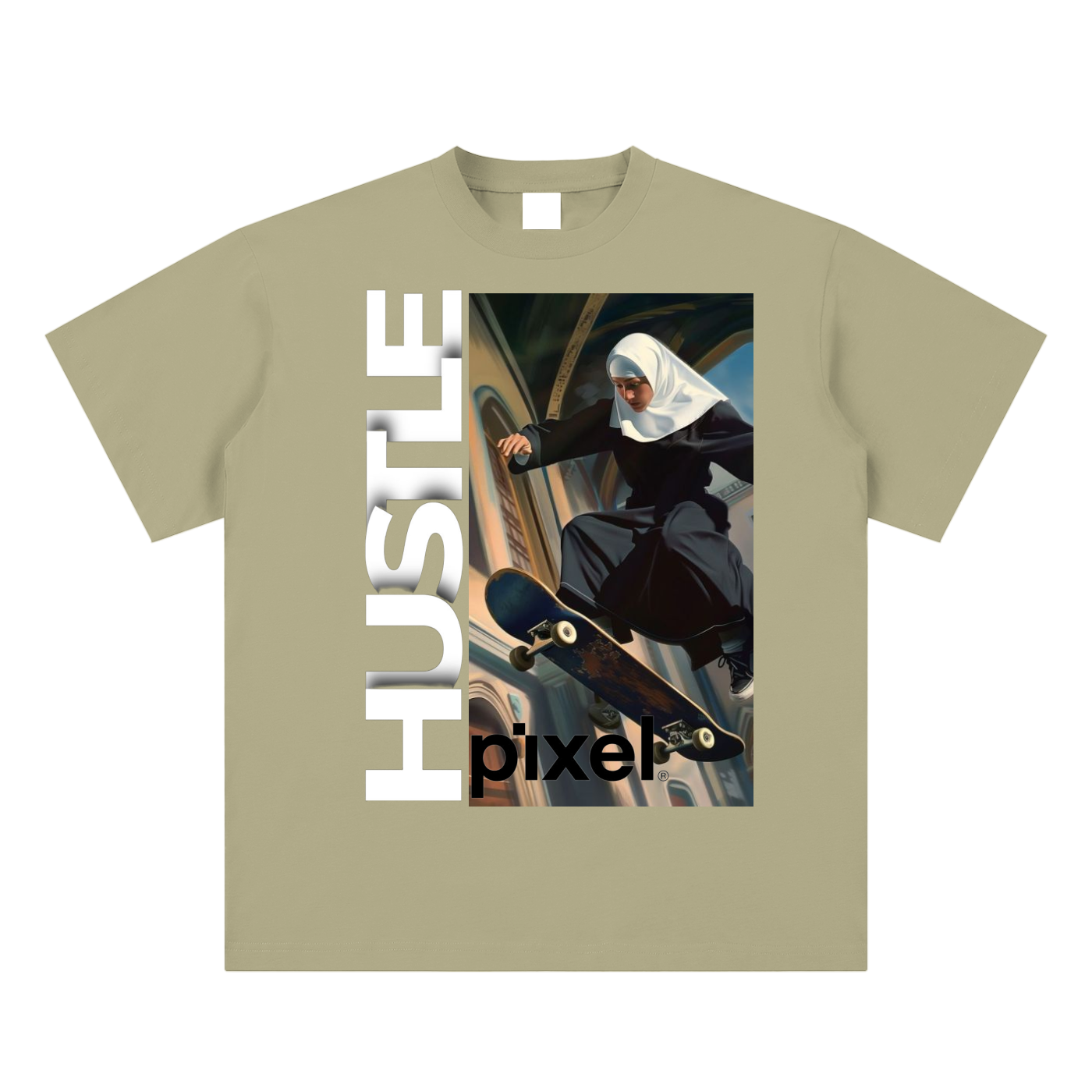 Sueded Cotton T-shirt